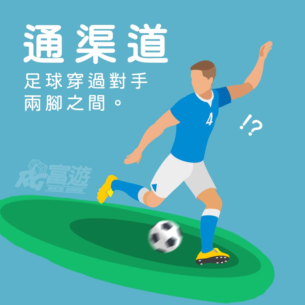 Thuật ngữ bóng đá World Cup - Kênh vượt qua