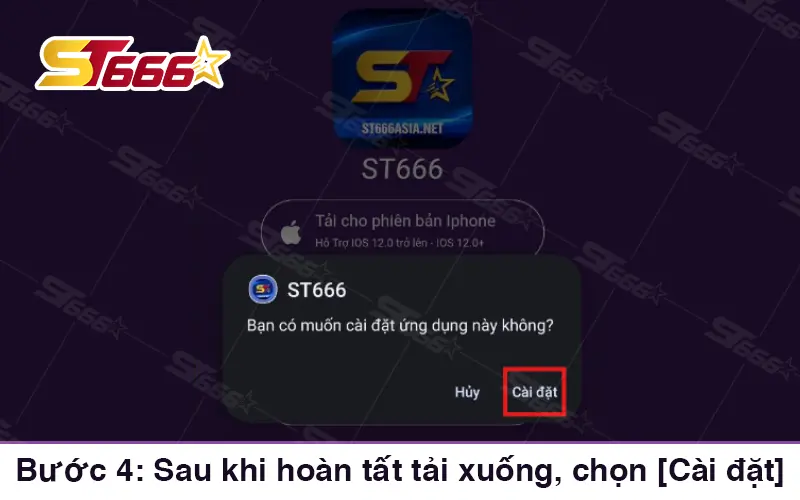 Tải app ST666 Android 